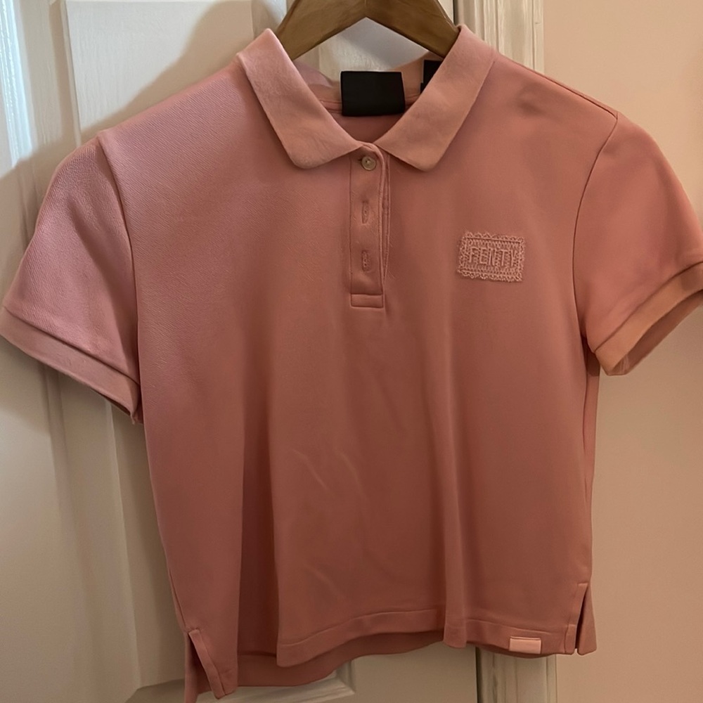 Puma X Rihanna Fenty baby pink top